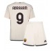 Tanie Strój piłkarski AS Roma Tammy Abraham #9 Koszulka Wyjazdowej dla dziecięce 2023-24 Krótkie Rękawy (+ szorty)